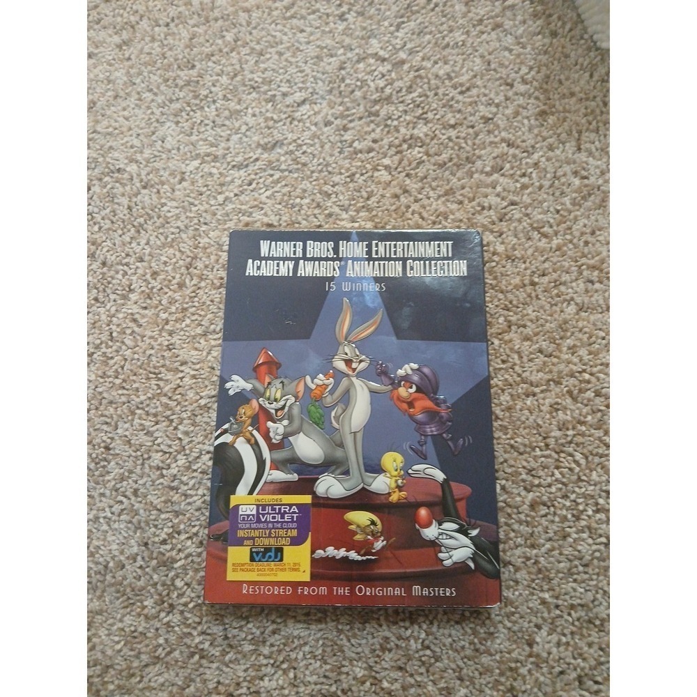Warner Bros. Entertainment Academy Award Animation Collection DVD w/Slipcover VG